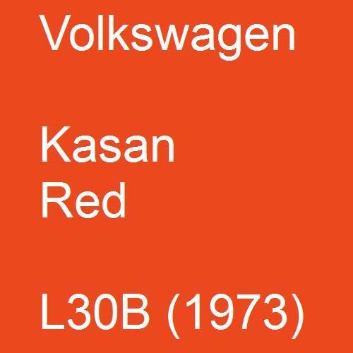 Volkswagen, Kasan Red, L30B (1973).